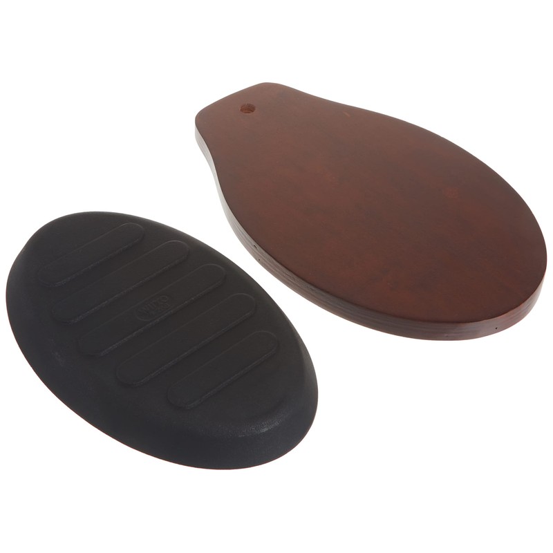 Winco Fajita Platter w/Gripper, 3-pc Set, Cast Iron