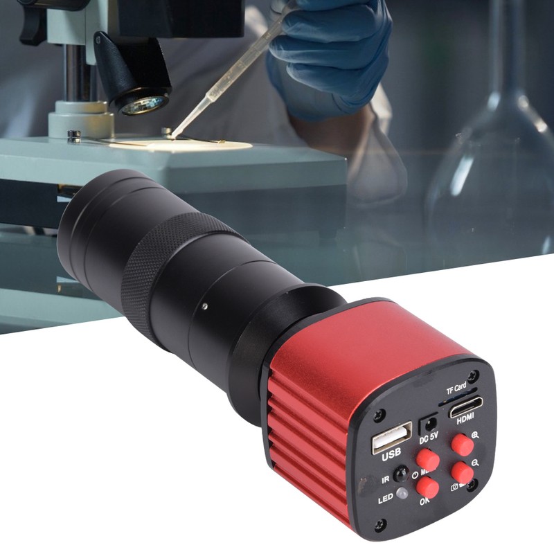 1080P HD Microscope Camera USB 16MP Industrial Electronic Digital Video