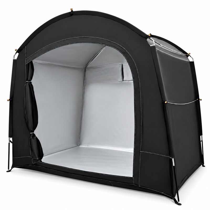 Portable Outdoor Bike Storage Tent, 210D Oxford Cloth Bicycle &