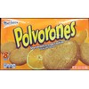 Marinella, Polvorones, Orange Shortbread Cookies, 8 Count, 21.17oz Box (Pack