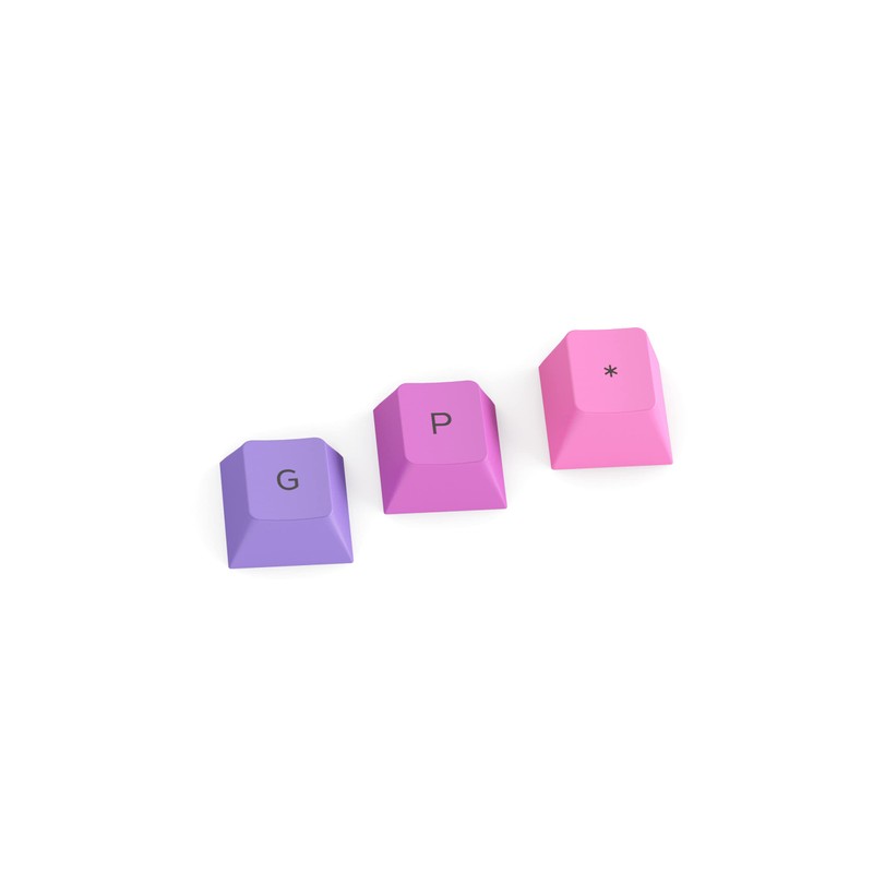 GPBT Dye Sublimated Keycaps (Nebula) - Thick PBT Plastic 114