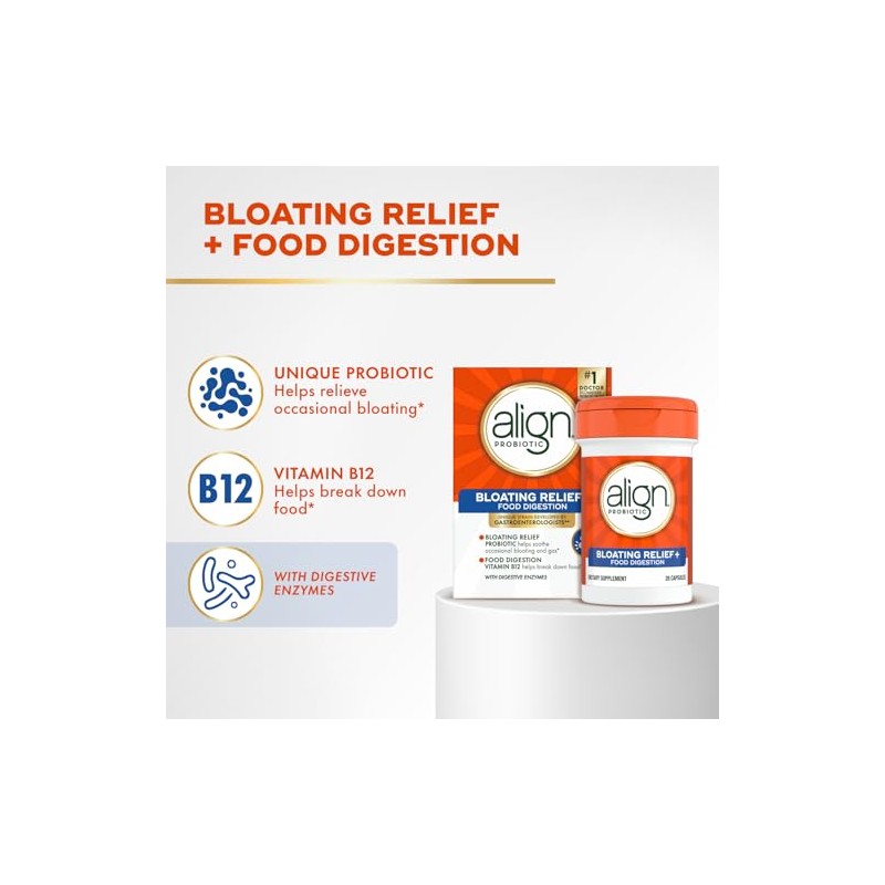 Align Probiotic Cápsulas Suplemento Dietético Probióticos Digestivos Reducir Inflamación Gases