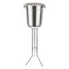 Winco Folding Wine Bucket Stand, Medium, Chrome , 8 Quart