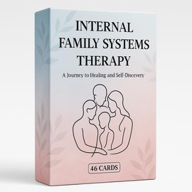 IFS Therapy Cards for Internal Family Systems – Essential Therapist Tools for Coping Skills, Anxiety, Depression, PTSD & Trauma Healing – Powerful Psychotherapy Cards for Effective Counseling