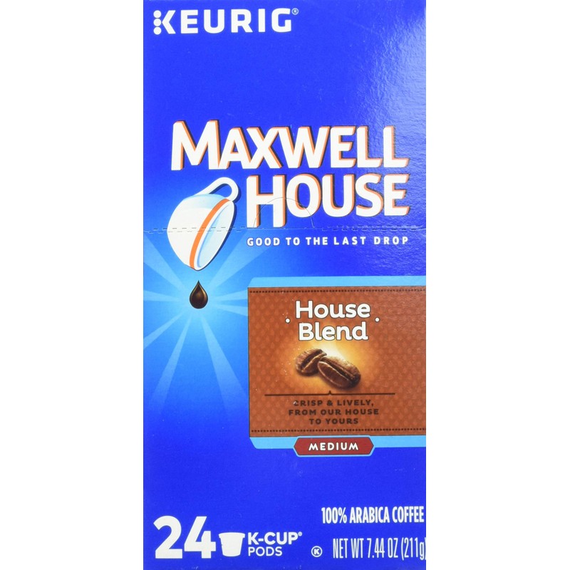 Maxwell House Blend K-Cup for Keurig Brewers, 96 Count
