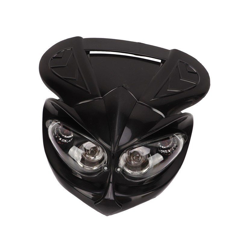 Motorcycle Fairing Head Lamp 12V Dual Headlight High Low Beam