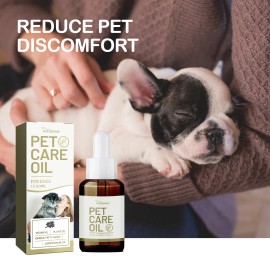 Yegbong Pet Care Oil, Relieve The Pain Of Pet Bones And Joints Body Muscle Care Essential Oil