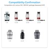 didikit Garbage Disposal Wireless Switch Kit, Sink Top Waste Disposal