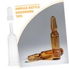 Ipetboom 6pcs Ampule Tips Transparent Liquids Dispensing Applicator Caps Replacement