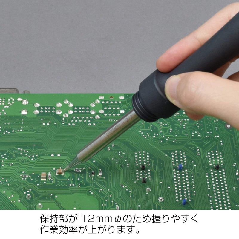 Hozan Soldering Iron 100V Standard Bit H-272 Φ12mm Total Length
