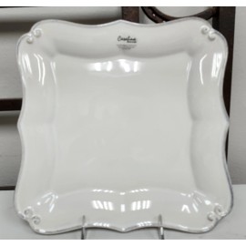 Casafina VINTAGE PORT White Square Dinner  VP101-WHI Never Been Used BRAND NEW
