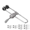 10PCS Lever Action Grid Clamp Stainless Steel for Ceiling Installation,