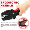 Knoweasy Upgraded Wire Stripper : 2-in-1 Heavy Duty Wire Stripper