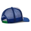 Coastal Clean Up Day White/Blue Trucker Cap, HFT-CleanUpDay-White-Blue-#33469