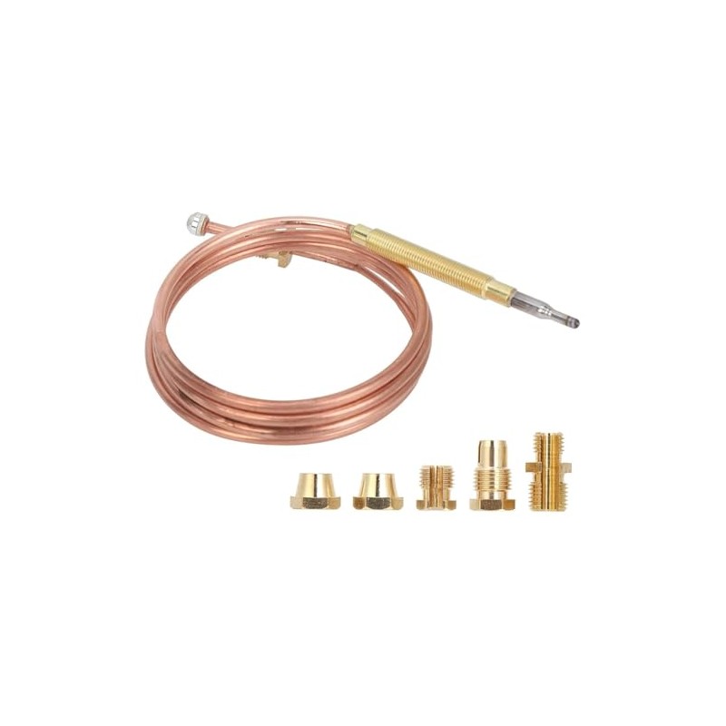 Universal Thermocouple 150cm with Attachments Adjustable for Cooking Appliances