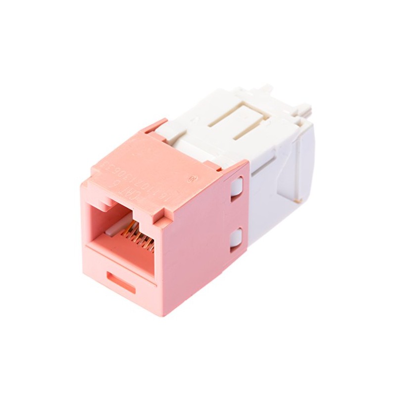 Panduit Cat6 Modular Jack Pink CJ688TGPK