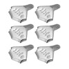 Sarini Lemon Squeezer Stainless Steel Pack of 6 Manual Juicer