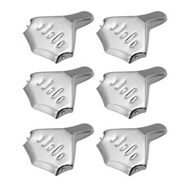 Sarini Lemon Squeezer Stainless Steel Pack of 6 Manual Juicer Stainless Steel Lemon Squeezer Hand Press Lemon Squeezer Stainless Steel Suitable for Squeezing Lemons, Oranges