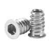 HO2NLE Pack of 110 Screw-In Sockets, M8 x 15 mm,