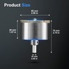 Diamond Drill Bit Hole Saw 65 mm with Centre Drill