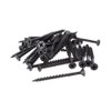 Pijas Para Madera Multiusos Trabajos Carpinteria, Tornillo Aglomerado Negro Fosfatado Anti Corrosión, Bolsa Con 500 Piezas (#10 X 1-1/2")