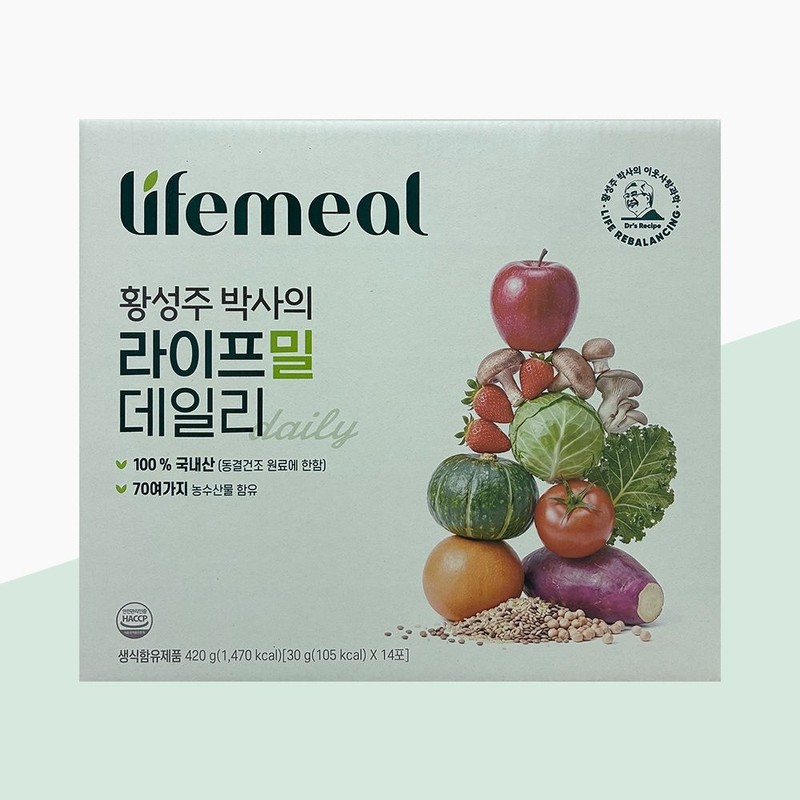 Irom Dr. Seongju Hwang's Life Meal Daily 30g / 황성주