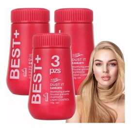Mafab 3 Pieza Shampoo Seco Polvo Limpieza Cabello Elimina Sebo Vol