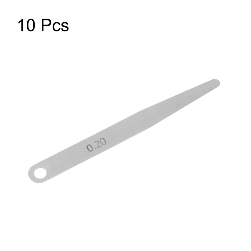 QUARKZMAN Feeler Gauge 0.2 mm Thickness Gauge 65MN Steel Metric