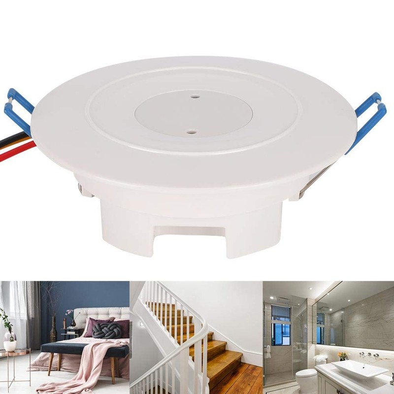 Motion Sensor Light Switch, 360 Degree Smart Microwave Sensor Ceiling