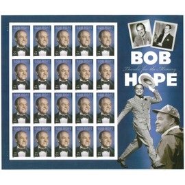 Bob Hope Collectible Stamp Sheet