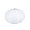 White Round Paper Lantern Light Decorative Soft Light Easy to