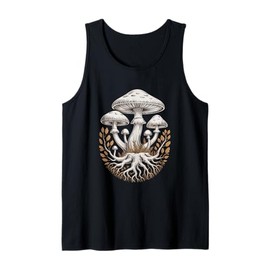 Woodland Mushroom Roots Botanical Cottagecore Forest Tank Top