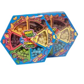 Who Dares? Jelly Bean Game - Yummy or Yucky Flavours Candies, Xmas Fun with Spin Wheel Activity 120g (Pack Of 2)