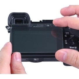 ayex LCD Screen Protector, selbsthaftender Displayschutz aus hochwertigem optischem Glas für Nikon D5300