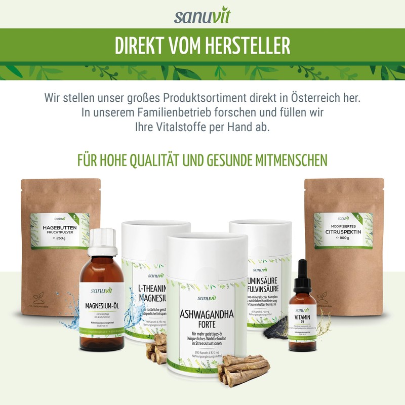 Sanuvit Basen Formula 90 Capsules – Pure Product Direct from