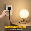 Touch & Glow - 2 Prong Outlet Switch - Single