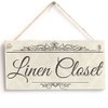 Linen Closet - Handmade Shabby Chic Wooden Sign/Plaque
