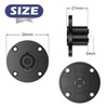 Jumwa 4 Pack 4 Pole Speakon Panel Twist Lock Speaker