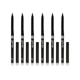 NICKA K NEW YORK NK Auto Eye Liner - (6-PACK) (AA02 - DARK BROWN)