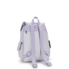Kipling City Pack Metallic Backpack Silver Glow Met