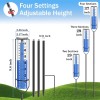 Brand: WANTELFOR Rain Gauge Outdoor,7" Large Plastic Gauges Outdoors Best...