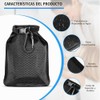 Funda impermeable para jabón de viaje con bolsa de malla,