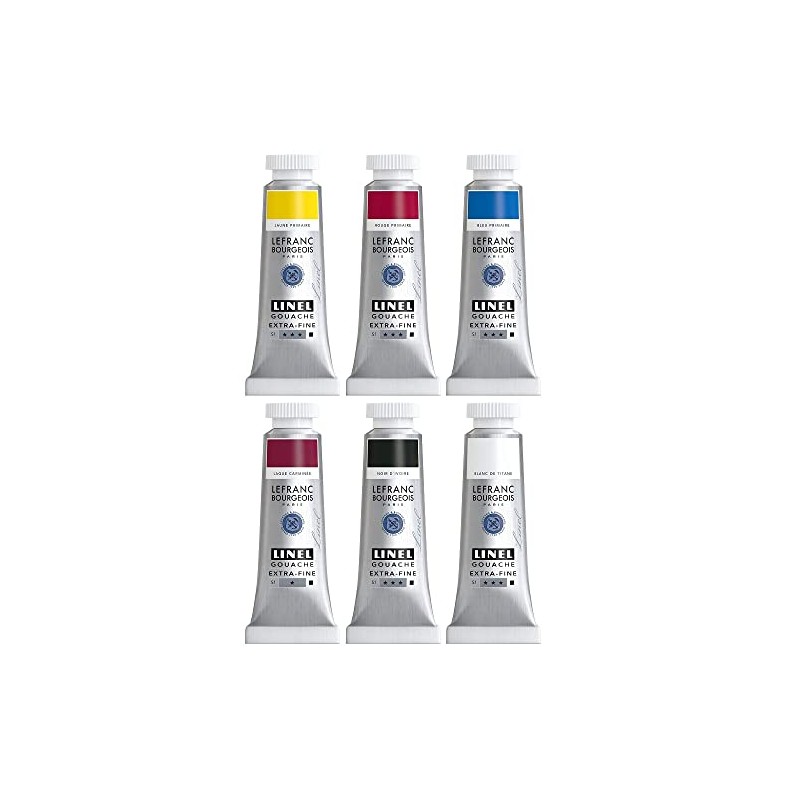 Lefranc & Bourgeois 301239 Linel Gouache Extra Fine and Smooth
