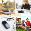 EZESO Hard Case Glasses Case, Portable Aluminium Glasses Case, Lightweight
