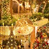 mimigogo Solar String Lights Outdoor,500 LED 165FT Christmas Lights with