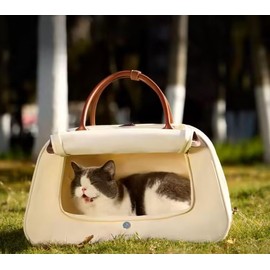 Multifunctional Pet Travel Bag – Luxury Carrier for Small Dogs and Cats