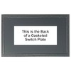 GlassAlike® Quad Toggle/Switch | Premium 3/16" Thick Acrylic Mirror Wall