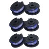 6PCS String Trimmer Replacement Spool Line for Ryobi 18/24/40V Weeder