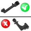 SPARES2GO Connection Outlet + Elbow Compatible with Karcher K1 K2