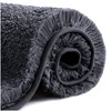 Upgraded Soft Absorbent Non Slip Bath Mat 16"x24" Fluffy Thick